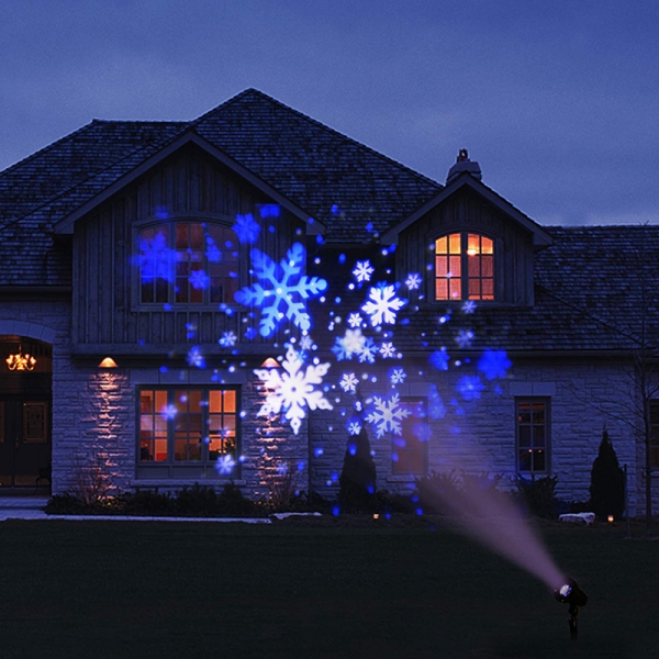 Snowflake LED Projection Light (Black#QL-223L)